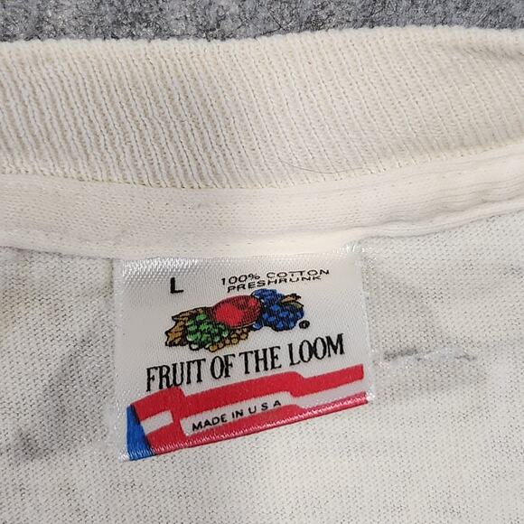 VTG 80s Growlin' Gator Lager Beer Promo Mens L Large FOTL Single Stitch Shirt - Picture 7 of 14